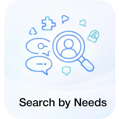 Search by Needs